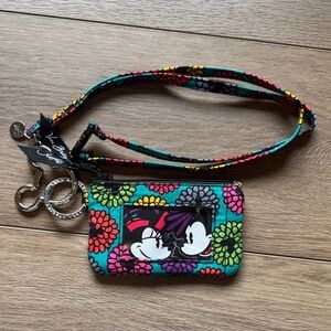 Vera Bradley Disney Mickey Mouse Magical Blooms ID case